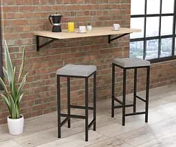 Стілець барний BS-1 Soft Loft Design (Сірий)