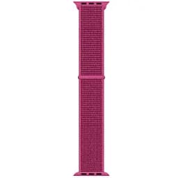 Ремінець Nylon для Apple Watch 42(ser.1-3)/44/45/46/49mm Малиновий / Dragon Fruit