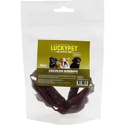 Лакомства для собак Lucky Pet Сосиски говяжьи 10 шт.