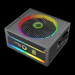 Блок живлення 1050 Вт, GameMax RGB1050 PRO, Black, модульний, 80+ Gold, Active PFC, 14 см з RGB підсвічуванням - мініатюра 2