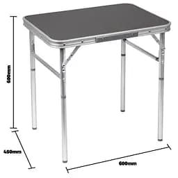 Складний стіл Bo-Camp 60x45 cm Grey (1404385) - мініатюра 6