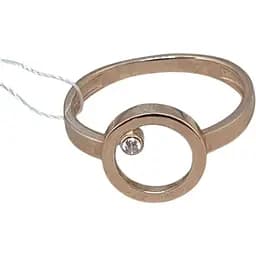 Золотое кольцо Империя золота с фианитом. КВ983(3)И 18