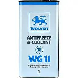 Антифриз Wolver Antifreeze & Coolant WG11 синій 5 л
