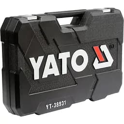 Набір головок торцевих Yato квадрат 1/2", 3/8", 1/4" з інструментами насадки викруткові 173 шт. (YT-38931) - мініатюра 9