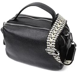 Сумка Vintage прямоугольная для женщин на два отделения из натуральной кожи 22х13х11 см sum0028993