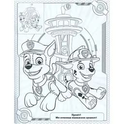 Розмальовка з наклейками Paw Patrol (121621) - мініатюра 3