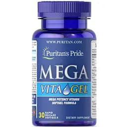 Витаминно-минеральный комплекс Puritans Pride Mega VitaGel 30 softgels