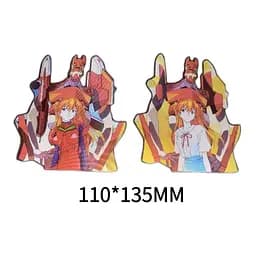 Голографічна наклейка Євангеліон Аска Ленглі Evangelion Asuka Langley