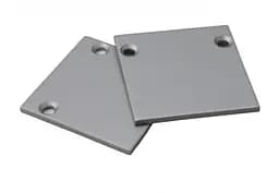 Заглушка алюминиевая с двумя отверстиями для винтов KLOODI KLP3535 EC