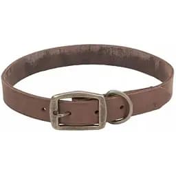 Нашийник для собак Coastal Rustic 2,5см x 50см шкіряний (шоколад)