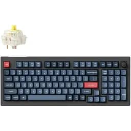 Клавіатура Keychron V5 Max Gateron Jupiter Banana RGB Black (V5M-D4-UA) [159768] - мініатюра 2