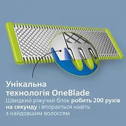 Електростанок Philips OneBlade для обличчя та тіла (QP2620/20) - мініатюра 3