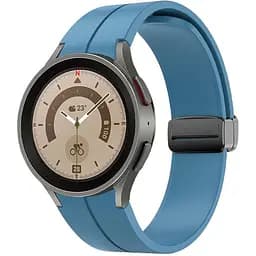 Браслет Samsung Galaxy Watch 6 Classic 43mm 6 Classic 47mm - світло-синій ширина кріплення 20мм силікон Watchbands Cls-black (W34-143242342)