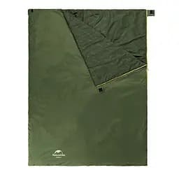 Спальний мішок Naturehike LW180 Mini NH21MSD04, правий, XL, темно-зелений - мініатюра 3