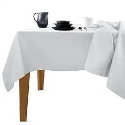 Скатерть Cosas Snow водоотталкивающая 150х180 см белая (Cloth_01White_DUK_150x180)