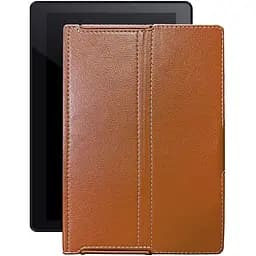 Чохол StatusCASE з екошкіри для планшету Pixus Sprint Коричневий