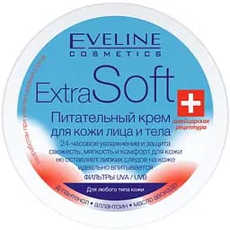 Крем для лица и тела Eveline Extra Soft питательный 200 мл