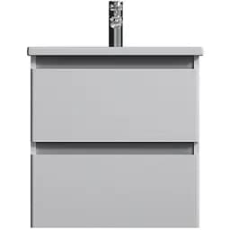 Тумба підвісна AM.PM X - Joy 55 см з умивальником M85-FHX0552-WC0552WG38