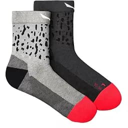 Носки Salewa Mountain Trainer Salamander W Quarter Sock 39-41 Grey/Black (1054-013.002.9682)