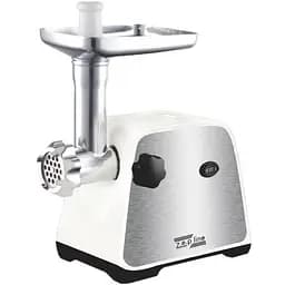 Электромясорубка Zepline ZP-002 мясорубка с реверсом и насадками для томатного сока и колбас 3000 Вт белая