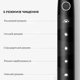 Розумна зубна електрощітка Oclean Flow S Electric Toothbrush Green (6970810557336) - мініатюра 6