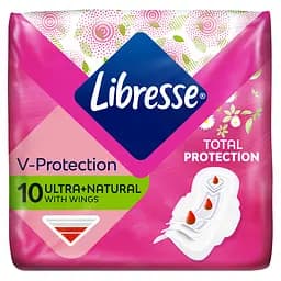 Гігієнічні прокладки Libresse Ultra Normal Aloe Vera & Camomile 10 шт. (9802)