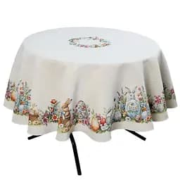 Скатерть Прованс Соцветие гобелен круглая d=180 см (44104)