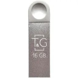 Флеш накопитель USB 16Gb T&G Metal TG026 серебристый USB 2.0 (TG026-16G)