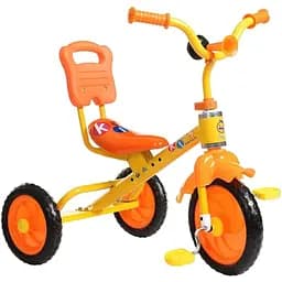 Детский трехколесный велосипед M 1190 Prof1 Kids с регулируемым рулем и комфортным сиденьем