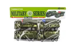 Набір інерційних військових машин, 4 шт.