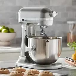 Планетарний міксер KitchenAid Heavy Duty з підйомною чашею 6.6 л сріблястий (5KSM70JPXECU) - мініатюра 12