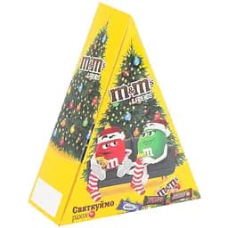 Набор подарочный M&M's Friends Новогодняя елка 96.5 г