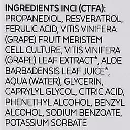Антиоксидантна сироватка для обличчя Bioearth Elementa Antiox Resveratrol 3% + Vitis Vinifera Stem Cell 15 мл - мініатюра 3