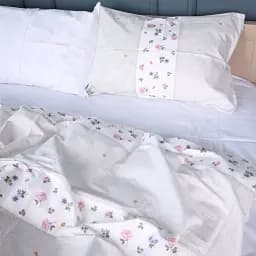 Простирадло MirSon Сатин 22-1401 Blooming Beauty 110х160 см (2200010566857) - мініатюра 3