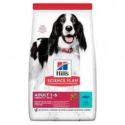 Сухий корм для дорослих собак середніх порід з тунцем та рисом Hills SP Canine Adult Advanced Fitness 12 кг 604280