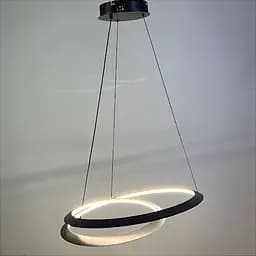 Підвісна Led люстра 6113/600BK - мініатюра 2