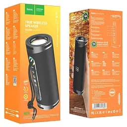 Портативна акустика Hoco Portable Speaker HC9 Dazzling Pulse Sports (Black) [68023] - мініатюра 3