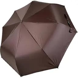 Женский складной зонтик полуавтомат The Best 94 см коричневый