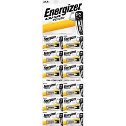 Батарейка Energizer AAA Alk Power multiblister Brille 7638900432374 уп. 12 шт.