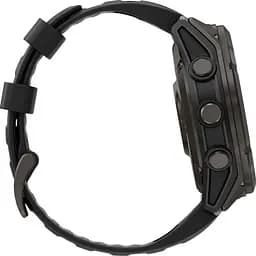 Смарт-годинник Garmin Fenix 8 Pro MicroLED Sapphire 51 мм Carbon Gray DLC Titanium with Black/Pebble Gray Silicone Band 010-03380-01 [145037] - мініатюра 5