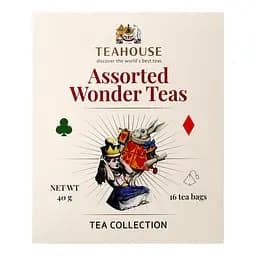 Чай асорті Teahouse Assorted Wonder Teas Аліса у пірамідках 40 г (16 шт. х 2.5 г) - мініатюра 2