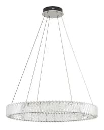 Підвісний світильник, люстра Nowodvorski 11706 Luxora Round LED 1x38W 3000K 3400Lm IP20 хром