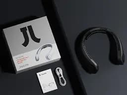 Вентилятор Jisulife Neck Fan Life4 Black - мініатюра 10