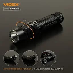 Портативний світлодіодний ліхтарик Videx VLF-A105RH 1200 Lm 5000 K (VLF-A105RH) - мініатюра 6
