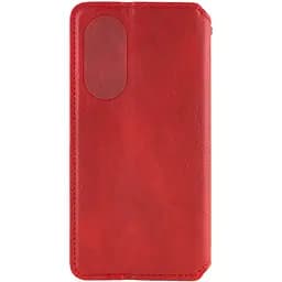 Чохол-книжка GETMAN Cubic Cover Case для Oppo A78 4G Red [95317] - мініатюра 2
