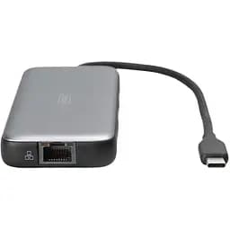 Кардридер док-станція USB-C HDMI/2xUSB-A/USB-C/SD/MicroSD/RJ54 Digitus70914 - мініатюра 3