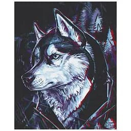 Картина по номерам ArtCraft Друг Хаски 11674-AC 40х50 см