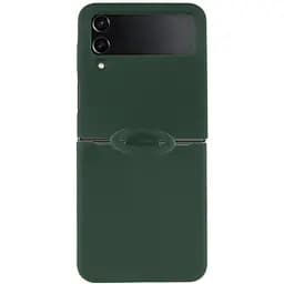 Чохол Foldables Silicone Cover Lakshmi (AAA) для Samsung Galaxy Z Flip4 Зелений / Cyprus Green - мініатюра 2