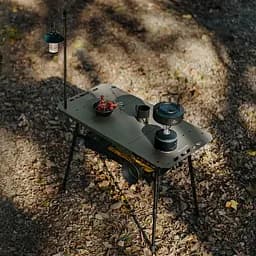 Стіл складаний Naturehike CNK2450JJ025 (80х40 см) алюміній Чорний - мініатюра 9
