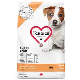 Сухой супер премиум корм для щенков мини и малых пород 1st Choice Puppy Toy and Small курица 5 кг (65672100649)